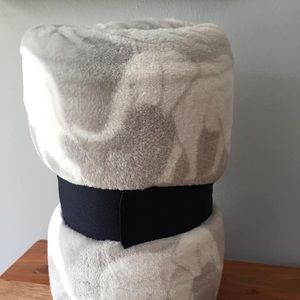 Fleece elephant blanket